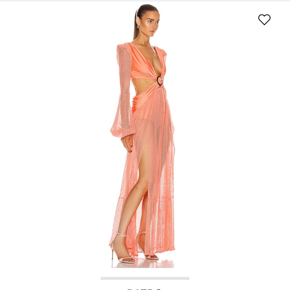 Patbo mesh long sleeve dress size small NWOT